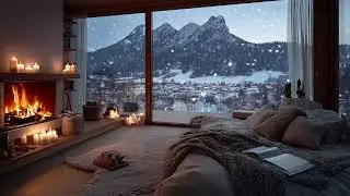 When Snow Sleeps: Gentle Winter Ambience, Silent Snowfall Calm for Sleep, Focus & Deep Relaxation