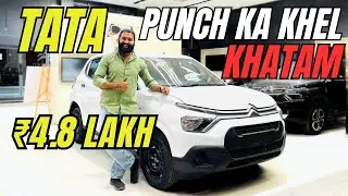 Tata Punch Ab Koi nhi Lega 😱 Citroen C3 Live Base model Review | VFM ✅