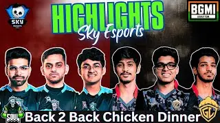 Soul vs Godl B2B Chicken Dinner SKYESPORTS CHAMPIONSHIP 5.0 Highlights Semi Finals #soul #godl #bgis