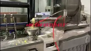 Puffed Snack Bar Filled Snack Food Production Line For Sale