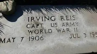 Director Writer Cinematographer Irving Reis Grave Hillside Memorial Park Culver City CA Jan 7, 2026
