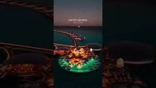 The luxurious Shebara Island, Saudi Arabia! 🇸🇦🌊