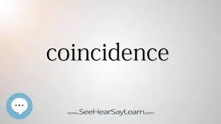 coincidence    5,000 SAT Test Words and Definitions Series 🔊