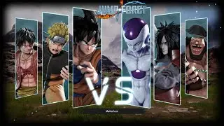 BIG 3 HERO VS BIG 3 VILLAIN | JUMP FORCE