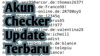 Akun Checker Update Terbaru
