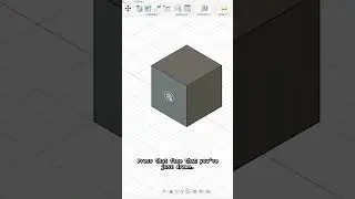 How to Create a Hole in Fusion 360 (Beginner CAD Tip)