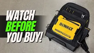 Посмотрите это ПЕРВЫМИ! - Рюкзак для инструментов DeWALT ОТЛИЧНЫЙ!