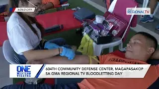 604TH Community Defense Center, magapasakop sa GMA Regional TV bloodletting day| One Western Visayas