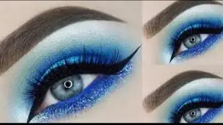 Ferozey shimmer eye makeup tutorial step by step for beginner