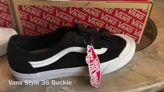 Shoe Review: Vans Style 36 Buckle