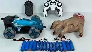 UNBOXING R/C RHINO DRIFT STUNT CAR,2.4ghz R/C SCARY ZOMBIE HAND,DANCE HERO,R/C RESCUE CAR,R/C SNAKE