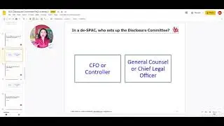 In a de-SPAC, who sets up the Disclosure Committee  for SOX 302?