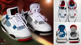 СНЕКЕР ДНЯ | Air Jordan 4 Retro SE &laquo;Что за&raquo; Обзор кроссовок