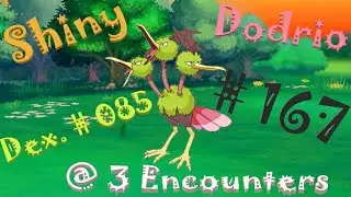 [Pok&eacute;mon SoulSilver] - Shiny Dodrio @ 3 Encounters {Retro Shiny Hunt 167}💖