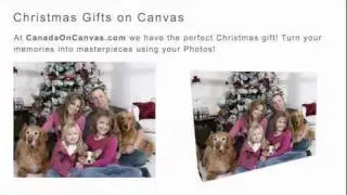 CanadaOnCanvas.com: Christmas Gifts on Canvas and Gift Ideas