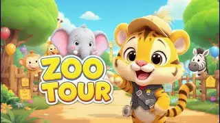 Zoo Animals for Kids | Fun Learning with Lions, Elephants & Penguins
