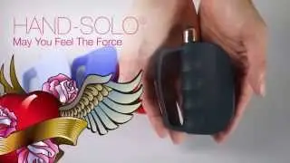Rocks Off 7 Speed Hand Solo Vibrating Masturbator Black