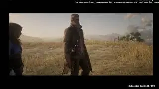 Georgie & Rene (in disguise) Have a Conversation over Clint Taylor's Grave