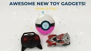 Remote Control Wall Climbing Car Unboxing | RC CAR Unboxing | Pokemon Ball | Avengers Guns Unboxing