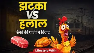 झटका vs हलाल 🍗| रेलवे की थाली में विवाद | NHRC Notice | Lifestyle With Rakesh