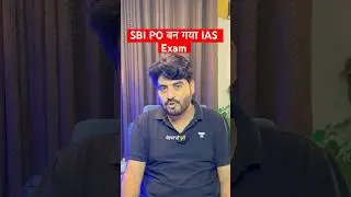 SBI PO is now IAS Exam #vishalsirog #sbipo2025
