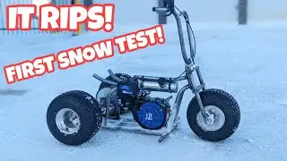 212cc Mini Trike RIPS. I Can't Believe It - Pit Trike Pt 4
