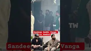 Sandeep Reddy Vanga Attends Special Puja in Mumbai 🙏#sandeepreddyvanga #sandeep #spirit #prabhas