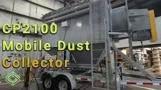 C&W DustTech Mobile CP2100 Dust Collector: The Ultimate On-the-Go Dust Control Solution