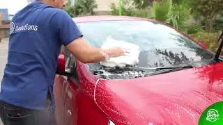 Kit de lavado completo Dr. Wax - Shampoo, silicona, abrillantador y limpiador para autos.