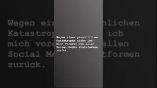 Schicksalsschlag