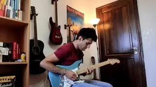 Vasco Rossi- Un Senso Guitar solo cover ( Stef Burns- live Buoni o cattivi 2005)