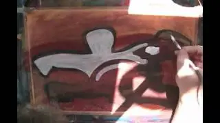 Inner-Strength (Time-Lapse Painting #4 : A Meditation/Intention Painting))