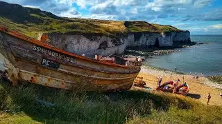 Flamborough Head/ Thornwick Bay - Coastal Walk in stunning 4K
