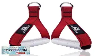 Metal Gym Handles Heavy Duty for Resistance Band Cable Machine Fitness Equipment