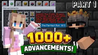 I completed 99 Advancements Out of 1000+ | Minecraft Challenge | ishu568