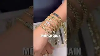 Pulsos M&oacute;naco Chain #joyeria #joyeros #joyeriamexicana #oro