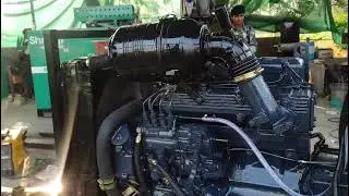50 KV open generator  6354456806  Kirloskar engine four cylinder  Shreeji power generator ⚡