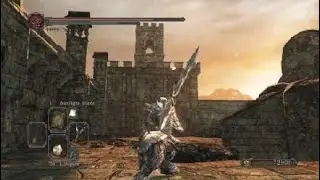 DARK SOULS&trade; II Pursuer. helix halberd
