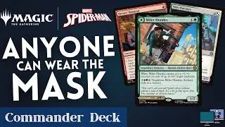 Anyone Can Wear The Mask - Miles Morales // Ultimate Spider-Man | Commander Deck Tech