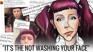 TikToker CALLED OUT By Skincare Twitter (for bad hygiene lmao?)