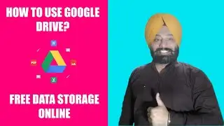 Online Data Storage Free, Quick Access & Safety | Google Drive !!!