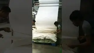 white fabrics sunflorizing #machine #textile #dyeing