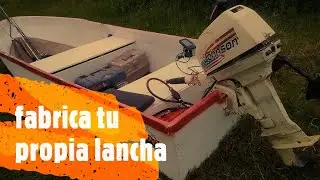como hacer lancha de fibra de vidrio