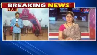 Grand arrangements for TRS Pragathi Nivedana Sabha|25 lakh Members to Attend For TRS Sabha| CVR News
