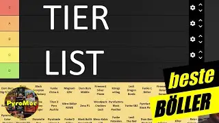 Die besten und schlechtesten B&ouml;ller 2025 - Tierlist | PyroMoe