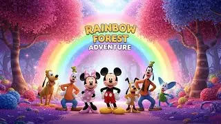 Mickey Mouse and the Rainbow Forest Adventure 🌈 | 1 Hour Kids Cartoon Story
