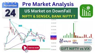 Pre-Market | Nifty 50, Sensex Bank #nifty Prediction | 24 th NOV 25 | Stock market Tomorrow