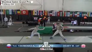 Every Touch From The Montreal 2020 Men's Sabre Grand Prix