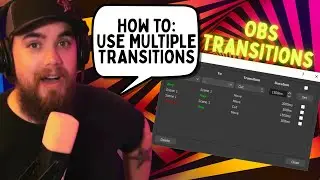How to add multiple transitions in OBS