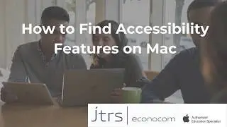 Where to find Accessibility Features on Mac